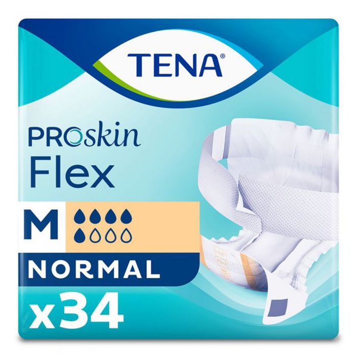 TENA ProSkin Flex Normal Medium (1100ml) 34 Pack RRP 15.99 CLEARANCE XL 14.99
